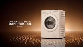TCL : Les Grands Moments, Ça Se Vit En Grand - Lave-Linge Connecté Ouverture XXL Serie F4