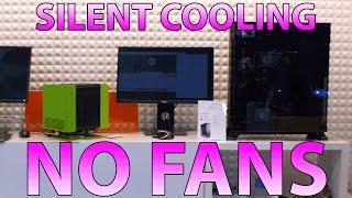 Fanless Silent PC | CES 2017 | Calyos Heat Pipe Cooling #FanlessFan