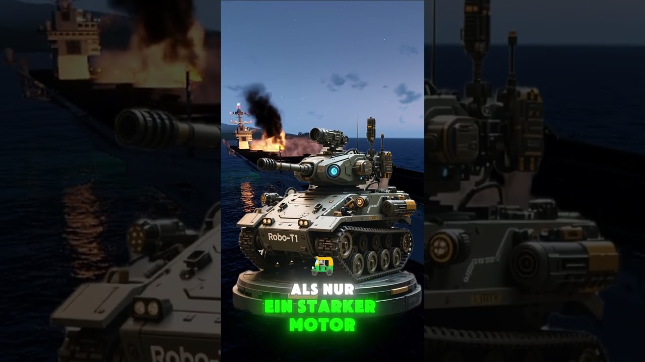 RoboTank T1 – Ferngesteuertes Bodensystem mit Hybridantrieb