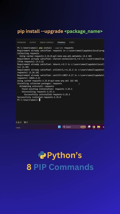 🐍 Mastering Python Package Management with Pip 📦 - YouTube
