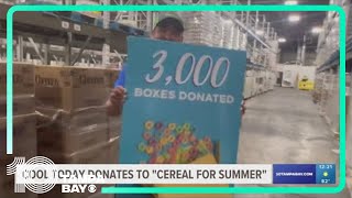 Cool Today donates to Cereal for Summer
