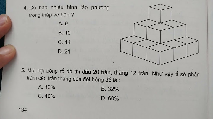 Giải bài tập toán lớp 5 tập 2 trang 132