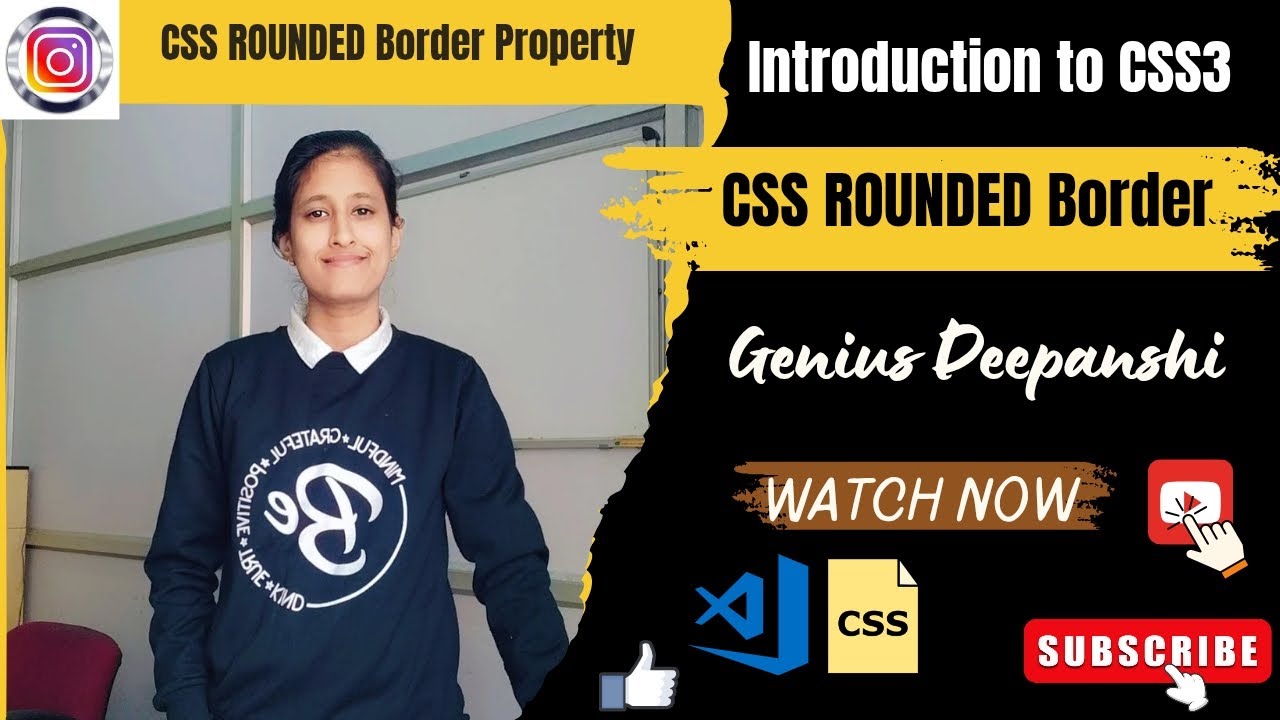 CSS Rounded Border Property - YouTube