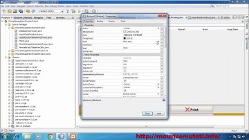 41. JAVA And MySQL Database Project (NetBeans IDE) Tutorial - How To Print JTable Selected Rows