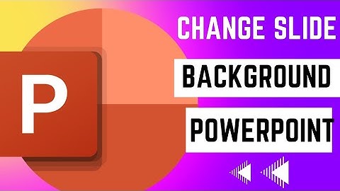 How to Change Slide Background Color in PowerPoint