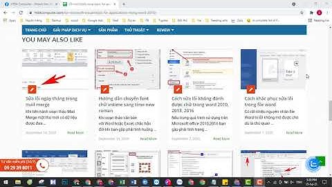 Cách sửa lỗi microsoft visual gây lỗi trong word