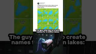 They be naming lakes anything💀