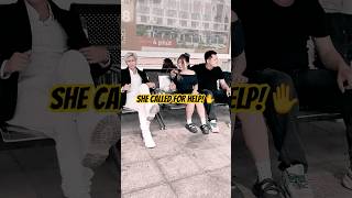 TH | She Used The Secret Help Signal! Hero ✋[TRACYHERO]#kindperson #respect #help #trending #shorts