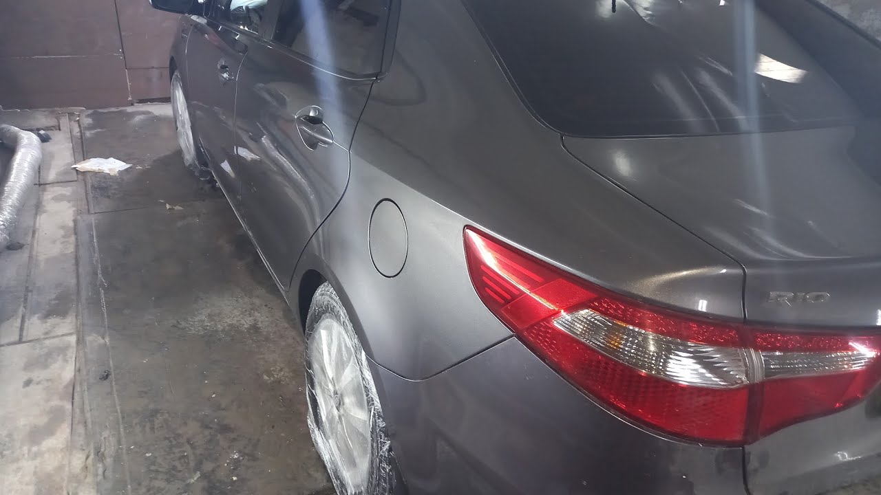 Кия Рио убираем болячки ! - YouTube