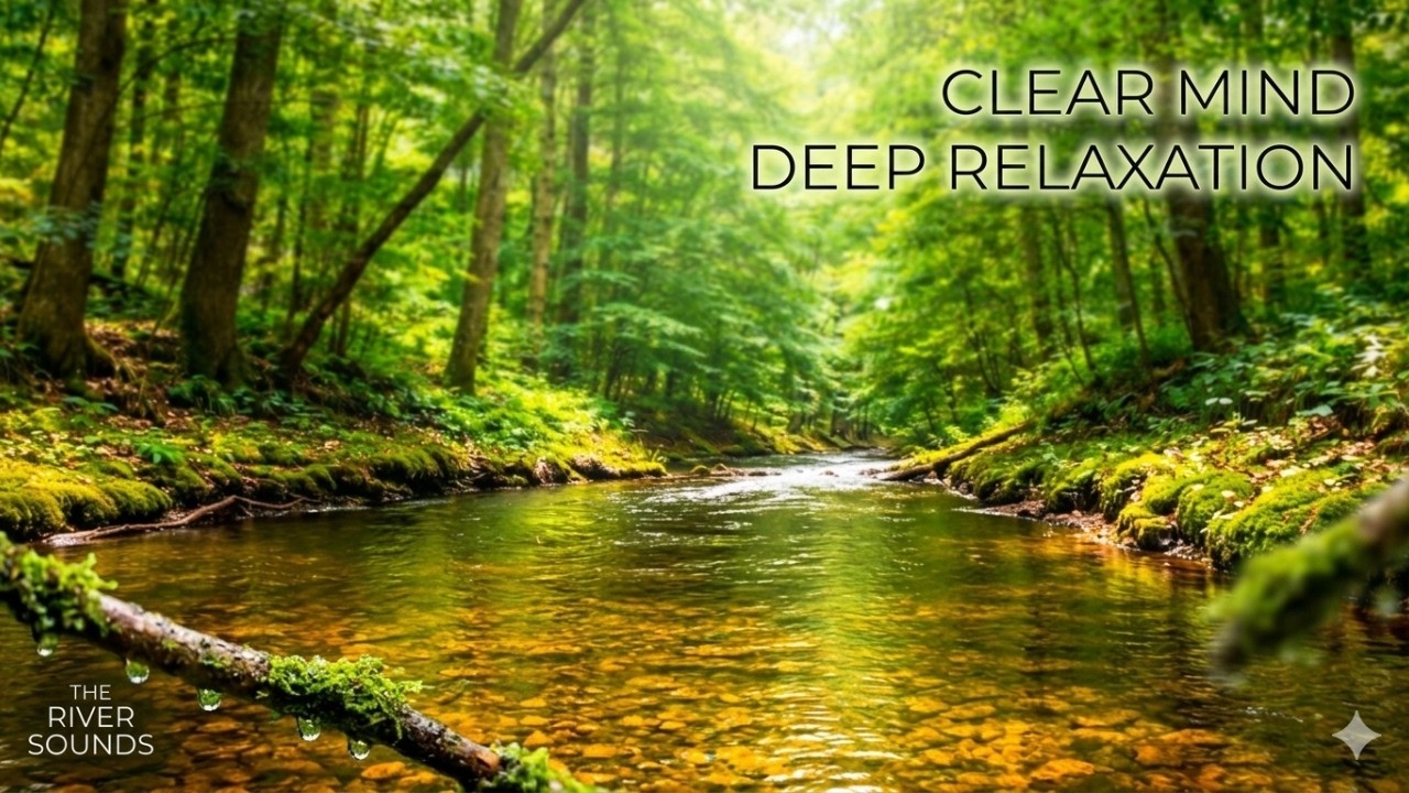 Deep Calm Ambient Background Music in a Serene Mountain Sunrise | Mental Clarity & Focus 🌄🎧