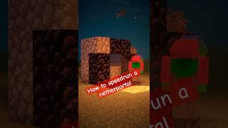 How to quickly build a Netherportal!! #minecraft #technoo7 #shorts
