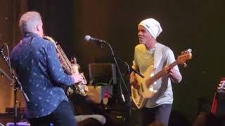 2025 10 27 19 07 11 Eric Marienthal On Sax And Andre Berry On Guitar At Spaghettini, Seal Beach, Ca.