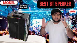 ZEBRONICS Party fyre 600,180 watts trolley speaker 🔊 // Unboxing Review Sound test 🌪️🔥#zebronics
