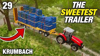 THIS VIDEO IS SO SWEET IT COULD CAUSE TOOTH DECAY 😂 | Krumbach | Farming Simulator 22 - Episode 29
