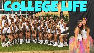 Emma's College Life Day 1 & 2 of UCA Cheer Camp! Dorm Room TOUR!Emma and Ellie