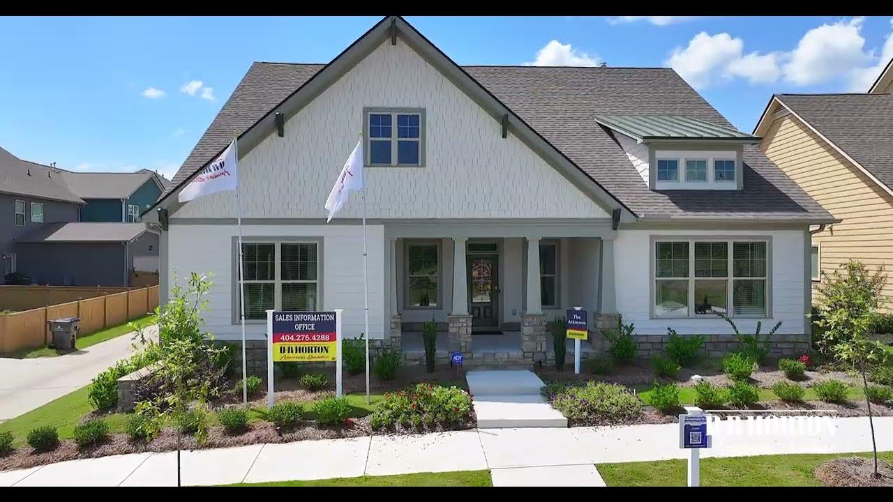 Atkinson Model Home Tour at Tributary in Douglasville, YouTube