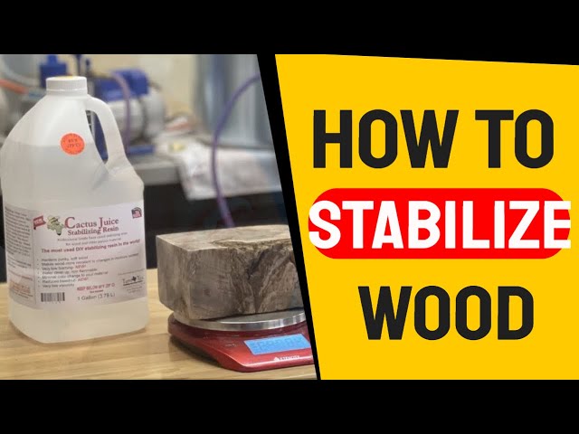 Wood Stabilizing - Craft Supplies USA