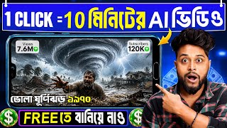 Long AI Video Kaise Banaye (10 Min)🔥 1 Prompt → Complete Video | Full AI Automation Secret 2026