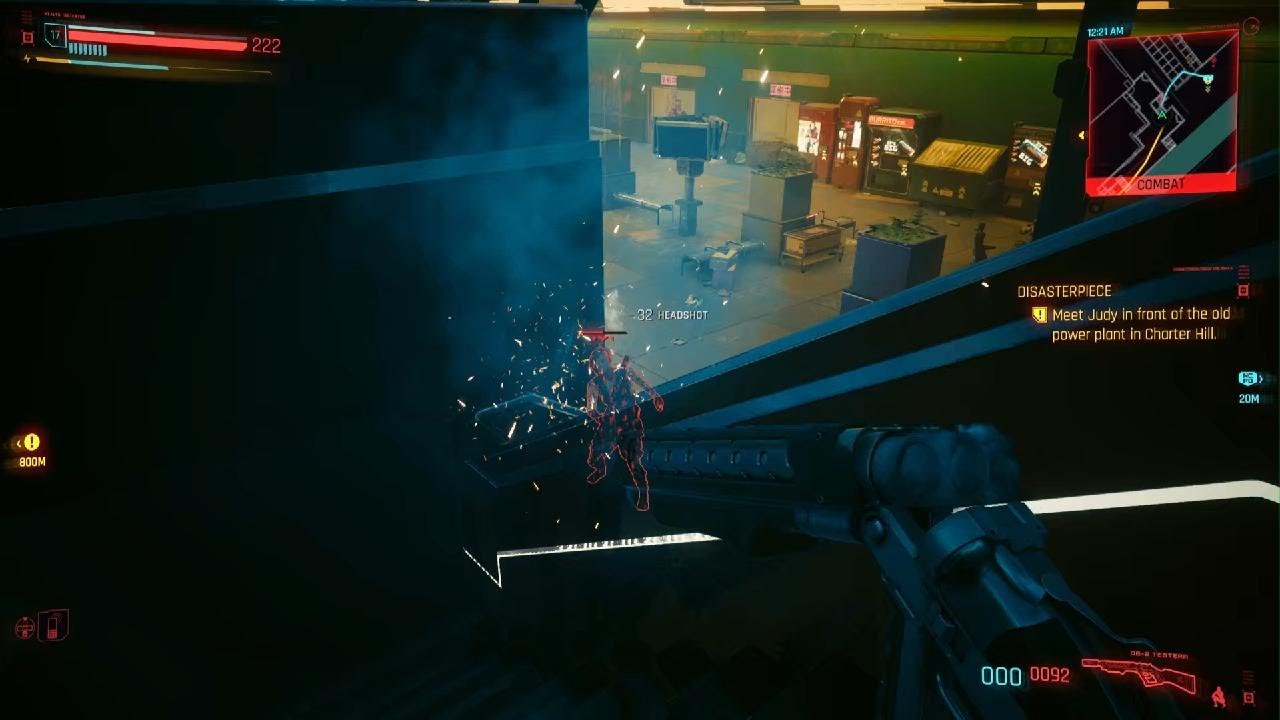 Cyberpunk 2077 update 2.0 throwing knife, LMG, grenade, shotgun mixed