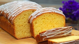 Fluffy orange cake without oil / butter! | Easy recipe