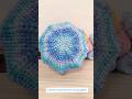 Crochet a nice blue space dyed beret for my daughter #crochetprojects #thehandmadens