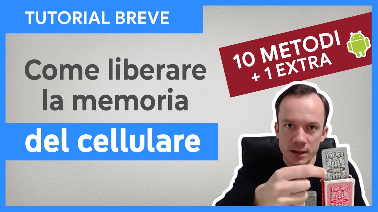 Come Liberare La Memoria Del Telefono Android Tutorial Completo Youtube