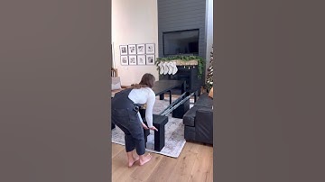 Famous Transformer Table and Bench | Expands from console to a dining table  #shorts #trendingshorts