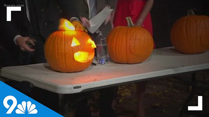 Steve Spangler explodes Halloween pumpkins