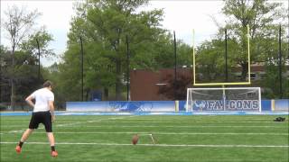 Arik kicks at Notre Dame college in South Euclid, Ohio   5-16-2015