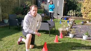 PE Net/Wall Games - Throw Tennis