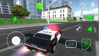 Flying Police Car sim #9 Uçan araba simülasyonu / Uçan araba oyunu uçan polis arabası videosu screenshot 1