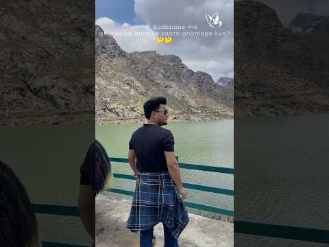 sukoon⛰️#sikkim#TSOMGO (changu)LAKE #