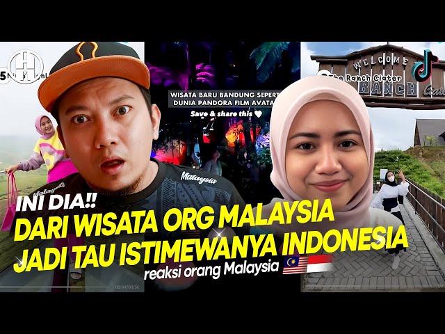 🇮🇩😍 DARI WISATA ORG MALAYSIA JADI TAU ISTIMEWANYA INDONESIA INI FAVORITE WARGA MALAYSIA| 🇲🇾 Reaction class=