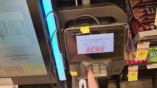 Toshiba Self Checkout at Acme Sav-On #7831, 212 New Road, Somers Point NJ