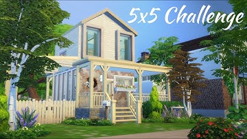 SIMS 4 SPEED BUILD: 5X5 CHALLENGE