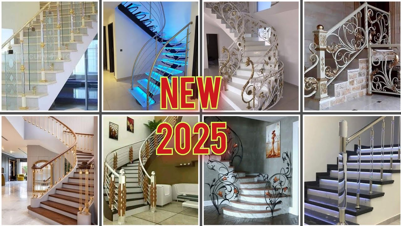 Modern still railing design 2025 | Stair Grill design in iron| Stair ...