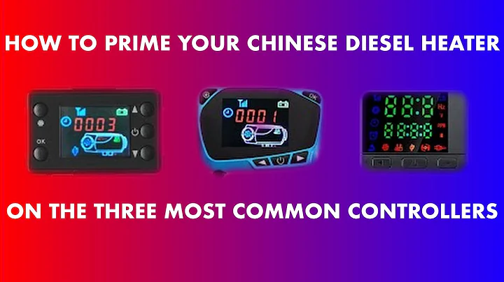 How to prime your Chinese diesel heater with the three most common controllers