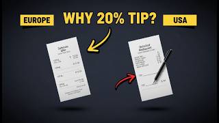 Why Americans Are TRAPPED in 20% Tipping (Europe Refuses It)