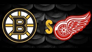 April 18, 2014 - Boston Bruins vs Detroit Red Wings Game 1 Opening Montage (Fan-made HNIC Style)