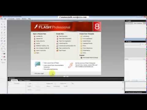 tutorial scrollbar macromedia flash 8