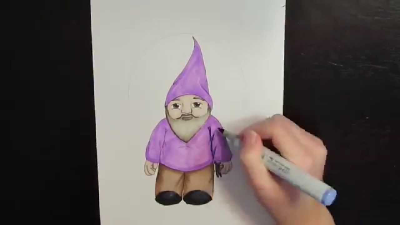 Speed Paint: Garden Gnome - YouTube
