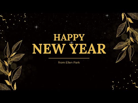 Happy New Year from Ellen Park #신년인사 #새해복많이받으세요 #2024