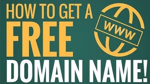 How to Get a Free Domain Name  Life Time