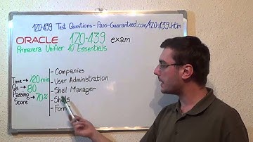 1Z0-439 – Primavera Exam Unifier 10 Test Essentials Questions