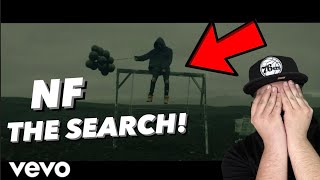 Video thumbnail of "NF IS ON THE SEARCH FOR HOPE?!? | NF - The Search | REACTION"