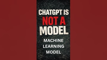 chatgpt is not a model  #aiengineer #trending #techeducation #aishorts #codingshort