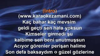 Afak Algan Son Defa 2014 Türkçe Karaoke