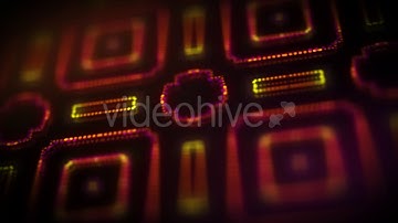 4K Sci-fi Futuristic Animated Kaleidoscope Pattern 4 Cam 2