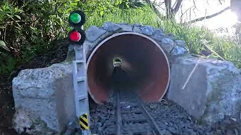 LEGO High-Speed Passenger Train 60051 - OnBoard View - Testride 1