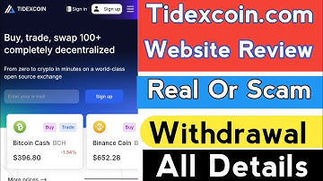 Tidexcoin.com Real Or Fake | Tidexcoin.com Review | Tidexcoin.com Withdrawal Proof | Legit Or Scam